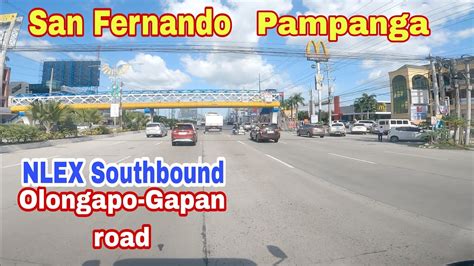 olongapo gapan road san fernando pampanga|Detailed Road Map of San Fernando .